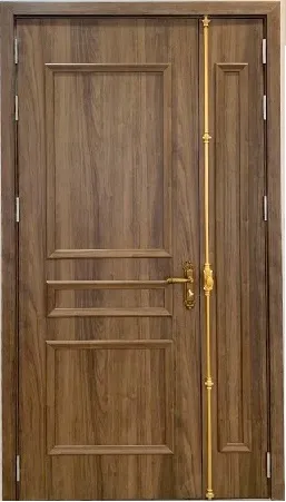 Cửa Composite Phào Nổi 2 Cánh Lệch